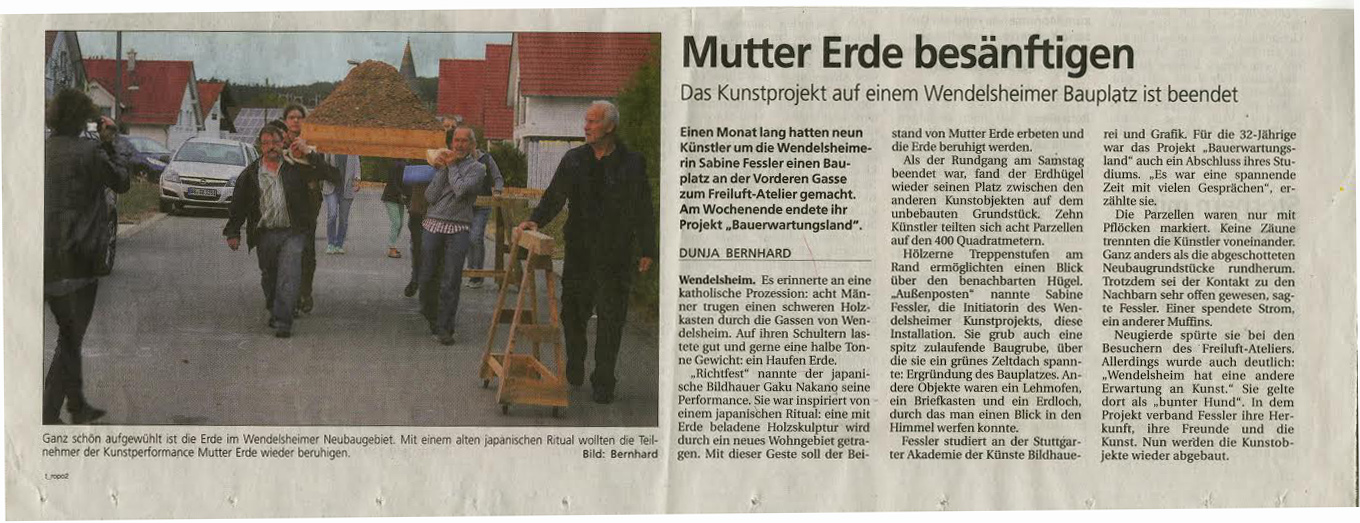 Richtfest performance